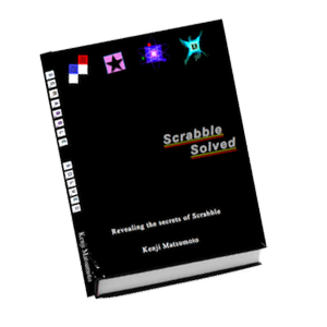 Scrabble Solvedby Kenji MatsumotoScrabble Solved analyzes advanced Scrabble play. It explains a myriad of Scrabble topics at an advanced level, in a way that anyone can understand. Whether you want to be a top player or you just want to understand Scrabble’s complexities, this is the book for you.